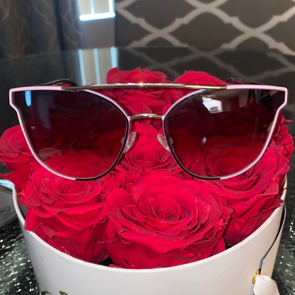 Womens Balmain cat eye style sunglasses. Brand new with the case.
